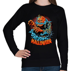 PRINTFASHION halloween - Női pulóver - Fekete
