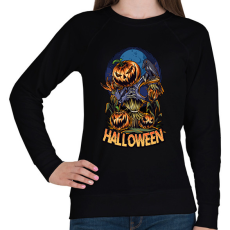 PRINTFASHION halloween - Női pulóver - Fekete