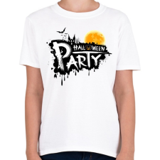 PRINTFASHION Halloween Party - Gyerek póló - Fehér gyerek póló
