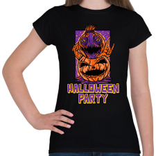PRINTFASHION HALLOWEEN PARTY - Női póló - Fekete női póló