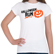 PRINTFASHION HALLOWEEN RUN - Női póló - Fehér