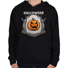 PRINTFASHION HALLOWEEN TÖK 2 - Gyerek kapucnis pulóver - Fekete