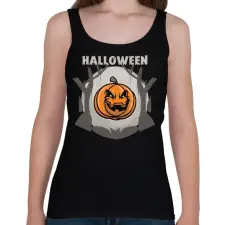 PRINTFASHION HALLOWEEN TÖK 2 - Női atléta - Fekete női trikó