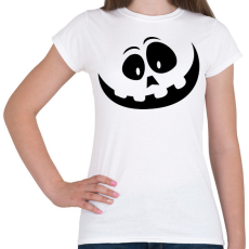 PRINTFASHION Halloween tök - Női póló - Fehér