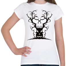 PRINTFASHION Halloween tree - Női póló - Fehér