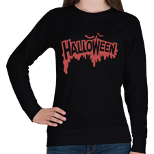 PRINTFASHION Halloween Véres - Női pulóver - Fekete női pulóver, kardigán