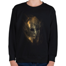 PRINTFASHION Halott barbár - Gyerek pulóver - Fekete
