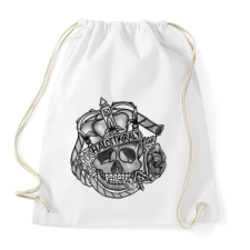 PRINTFASHION Halott király - Sportzsák, Tornazsák - Fehér tornazsák