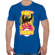 PRINTFASHION Hamis barát - Férfi póló - Királykék férfi póló