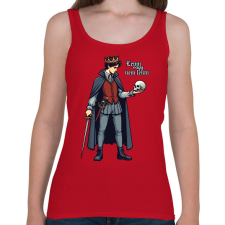 PRINTFASHION Hamlet - Női atléta - Cseresznyepiros női trikó