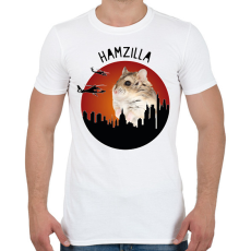 PRINTFASHION Hamzilla - Férfi póló - Fehér