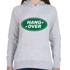PRINTFASHION Hang Over - Land Rover - Női kapucnis pulóver - Sport szürke női pulóver, kardigán