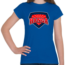 PRINTFASHION HANGA - Női póló - Királykék női póló
