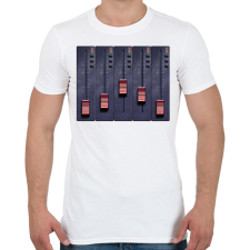 PRINTFASHION Hangmérnök - Férfi póló - Fehér férfi póló