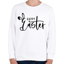 PRINTFASHION Happy Easter - Gyerek pulóver - Fehér gyerek pulóver, kardigán