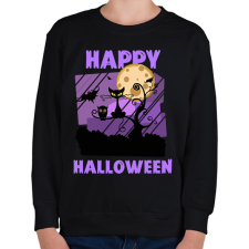 PRINTFASHION HAPPY HALLOWEEN 1 - Gyerek pulóver - Fekete gyerek pulóver, kardigán