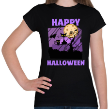 PRINTFASHION HAPPY HALLOWEEN 1 - Női póló - Fekete női póló