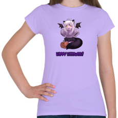 PRINTFASHION Happy Halloween - Női póló - Viola