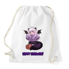 PRINTFASHION Happy Halloween - Sportzsák, Tornazsák - Fehér tornazsák