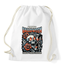 PRINTFASHION Happy Halloween - Sportzsák, Tornazsák - Fehér tornazsák