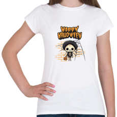 PRINTFASHION Happy Halloween tökfej - Női póló - Fehér