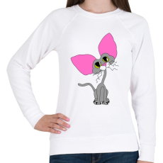 PRINTFASHION Harci kandúr - Női pulóver - Fehér