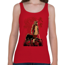 PRINTFASHION Harcos - Női atléta - Cseresznyepiros