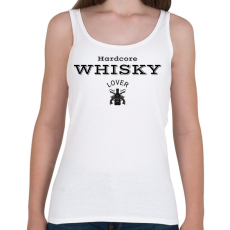 PRINTFASHION Hardcore Whisky Lover - Női atléta - Fehér