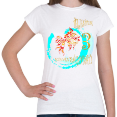 PRINTFASHION Három kívánság - Női póló - Fehér