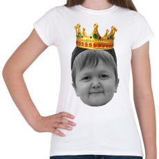 PRINTFASHION Hasbulla KING - Női póló - Fehér