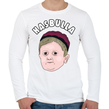 PRINTFASHION Hasbulla TIK TOK - Férfi hosszú ujjú póló - Fehér férfi póló