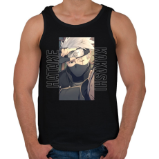PRINTFASHION hatake kakashi - Férfi atléta - Fekete