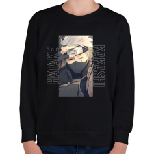 PRINTFASHION hatake kakashi - Gyerek pulóver - Fekete gyerek pulóver, kardigán