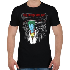 PRINTFASHION Határok - Férfi póló - Fekete férfi póló