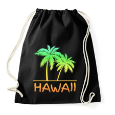 PRINTFASHION Hawaii - Sportzsák, Tornazsák - Fekete tornazsák