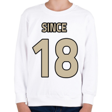 PRINTFASHION Házassági évforduló - második fele - Gyerek pulóver - Fehér gyerek pulóver, kardigán