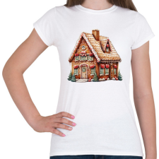 PRINTFASHION Házikó - Női póló - Fehér női póló