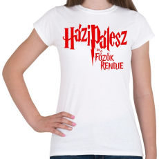 PRINTFASHION Házipálesz - Női póló - Fehér