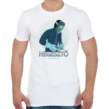 PRINTFASHION Hegesztő - Legendás - Férfi póló - Fehér férfi póló