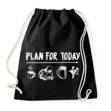 PRINTFASHION Hegesztő Napi Rutin - Sportzsák, Tornazsák - Fekete tornazsák