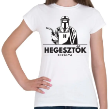 PRINTFASHION Hegesztők királya - Női póló - Fehér női póló