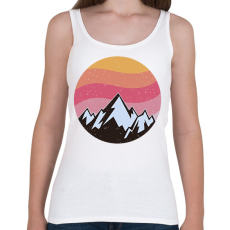 PRINTFASHION Hegycsúcs - Női atléta - Fehér