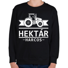 PRINTFASHION Hektár Harcos - Gyerek pulóver - Fekete gyerek pulóver, kardigán