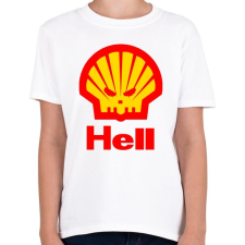 PRINTFASHION Hell - Gyerek póló - Fehér gyerek póló