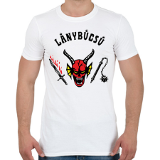 PRINTFASHION Hellfire Club lanybucsu - Férfi póló - Fehér férfi póló