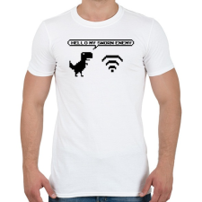 PRINTFASHION Hello my sworn enemy - Férfi póló - Fehér férfi póló