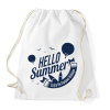 PRINTFASHION Hello Summer - Sportzsák, Tornazsák - Fehér