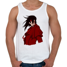 PRINTFASHION Hellsing - Férfi atléta - Fehér atléta, trikó