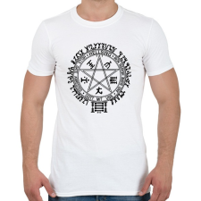 PRINTFASHION Hellsing logo - Férfi póló - Fehér férfi póló
