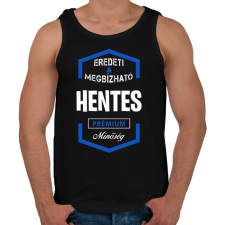 PRINTFASHION Hentes prémium minőség - Férfi atléta - Fekete atléta, trikó